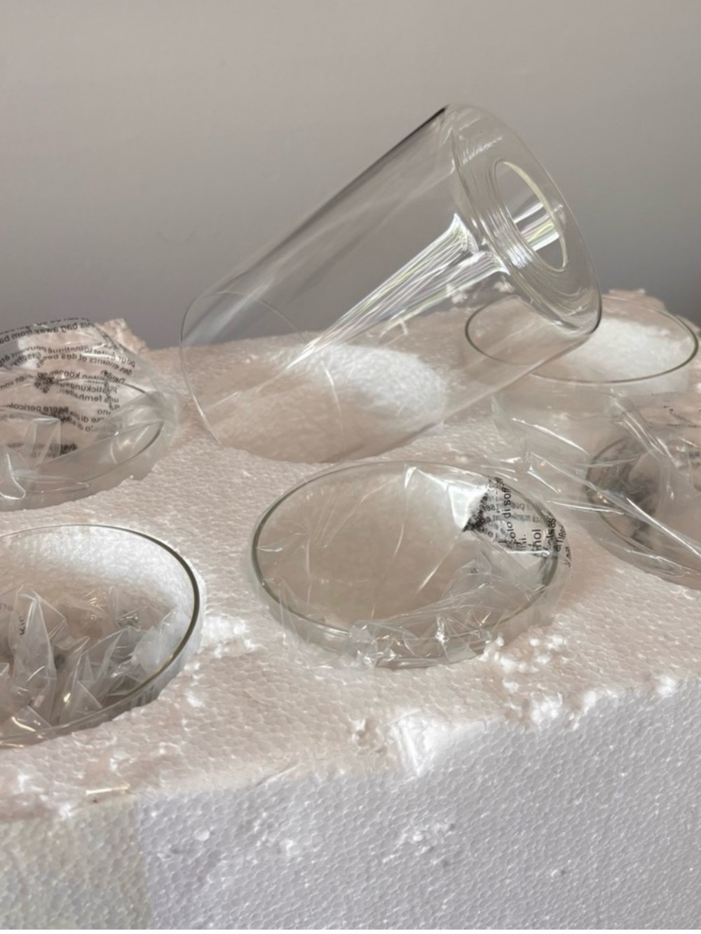 Bubble texture 6 pack lamp shade